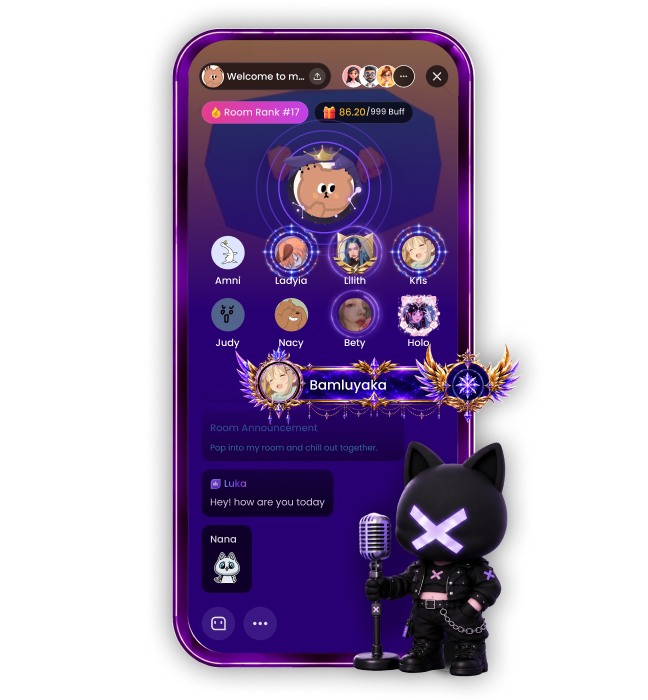 Voice Chat & Chill Vibes screen preview