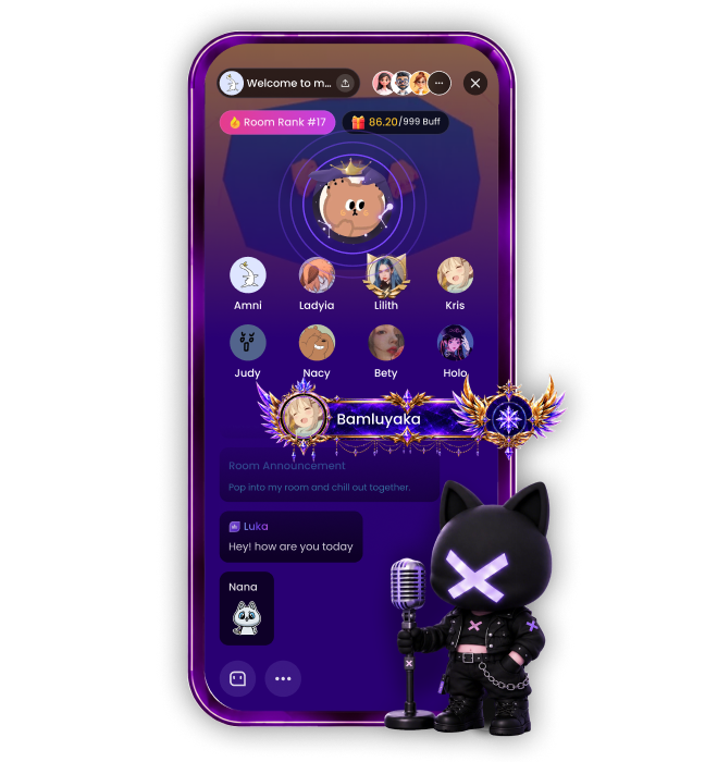 Voice Chat & Chill Vibes screen preview